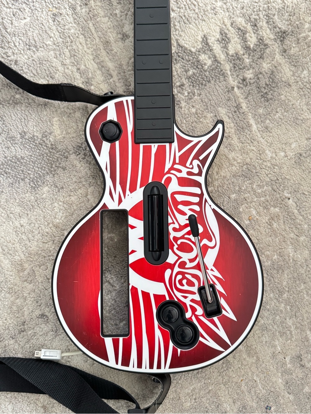 Nintendo Wii RedOctane Guitar Hero Aerosmith Controller Gibson Les Paul 95375805 - Picture 3 of 5
